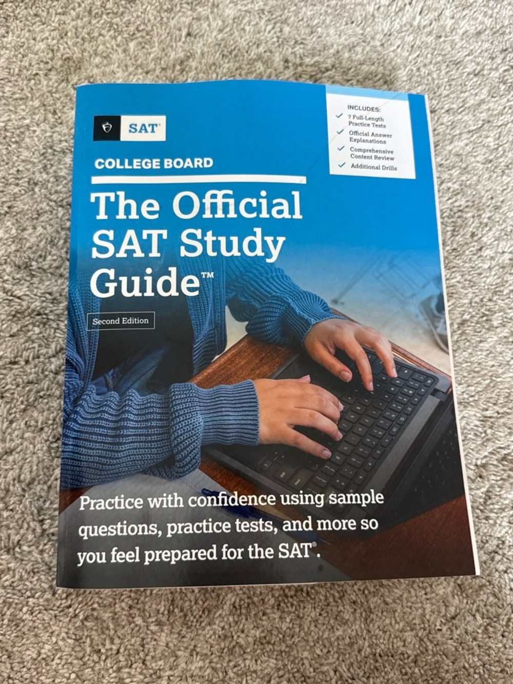 Sat official study guide book